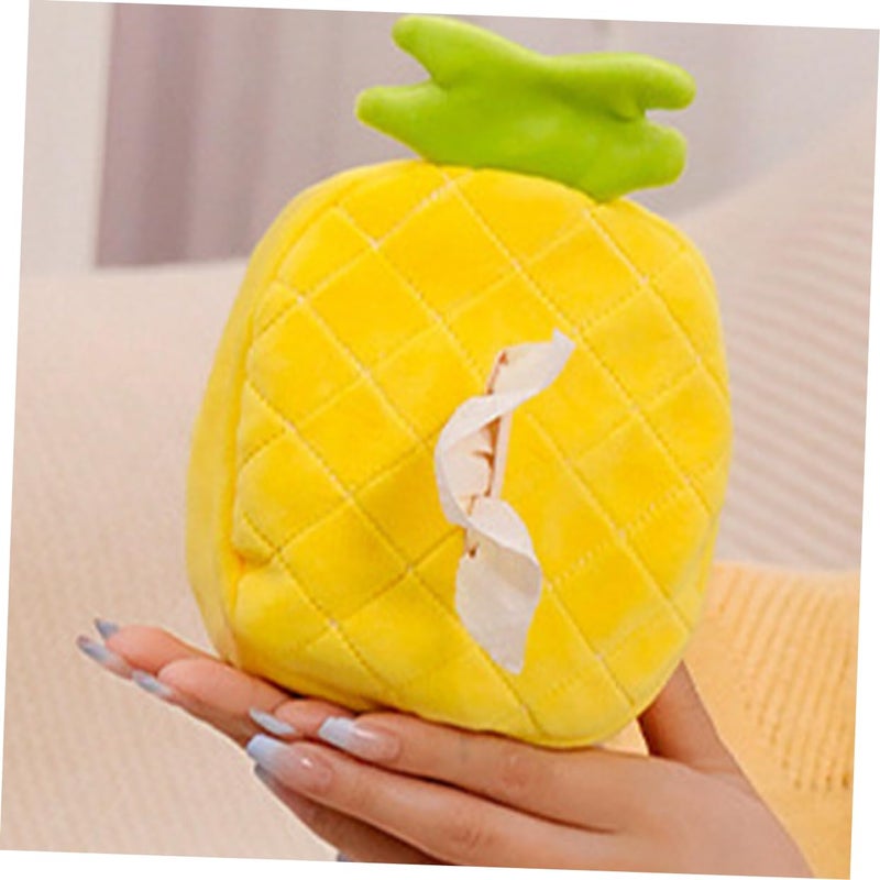 Soft Cotton Car Tissue Box Holder Decorative Napkin Dispenser - Image 5