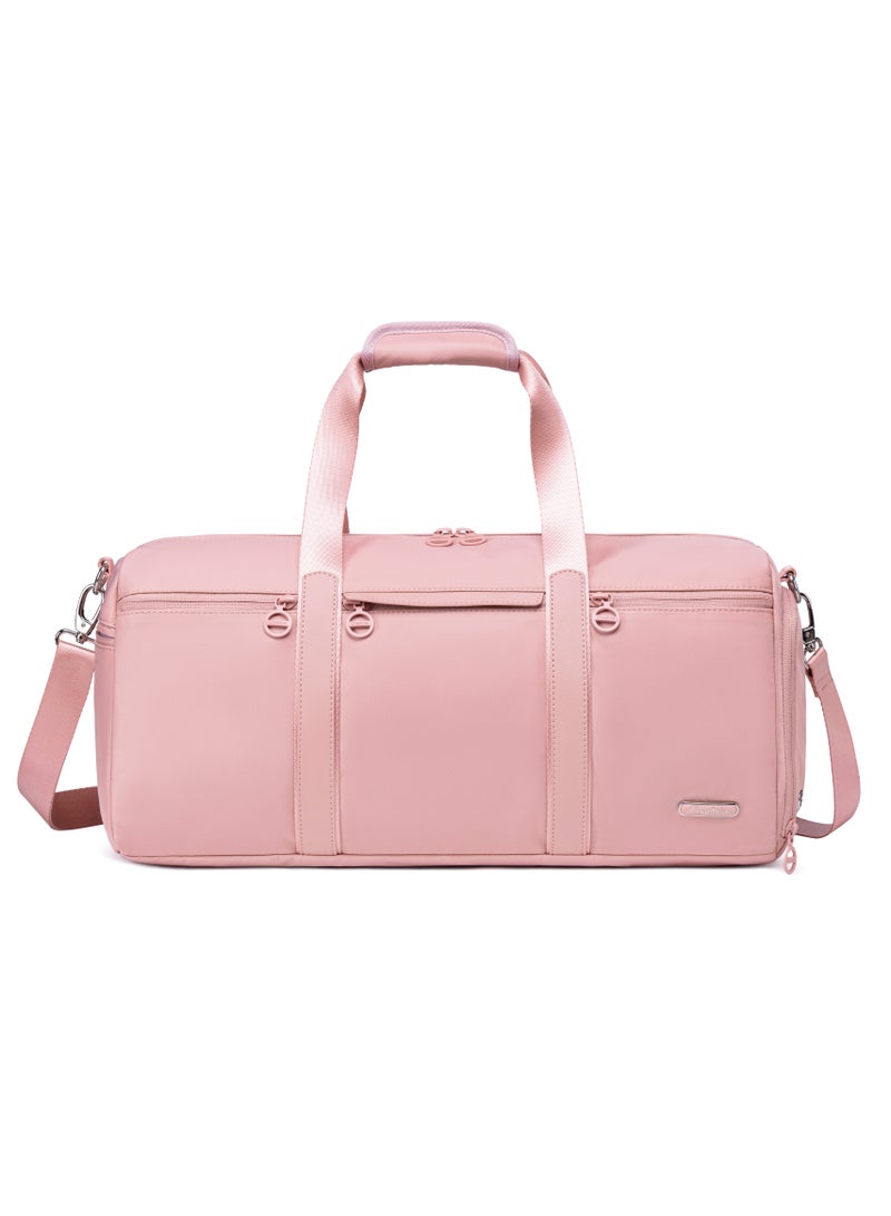 شانتريا حقيبة رياضية فاخرة مقاومة للماء بسعة  لتر مع جيب حذاء وأحزمة كتف قابلة للفصل للنساء - Image 2