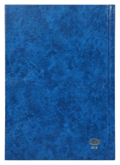 FIS Fis 2025 A5 Diary,Vinyl, English  Hard Cover Blue -FSDI21E25BL  - Image 5