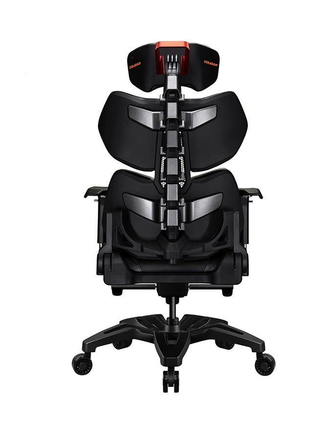 Cougar - Cougar Terminator Gaming Chair, With Unique Mechanical Aesthetics, Flexible PAFRP Backrest, Lumbar Support Design, Hyper-Dura Leatherette, Ventilated Backrest, Black | 3MTERNXB.001 - Image 1