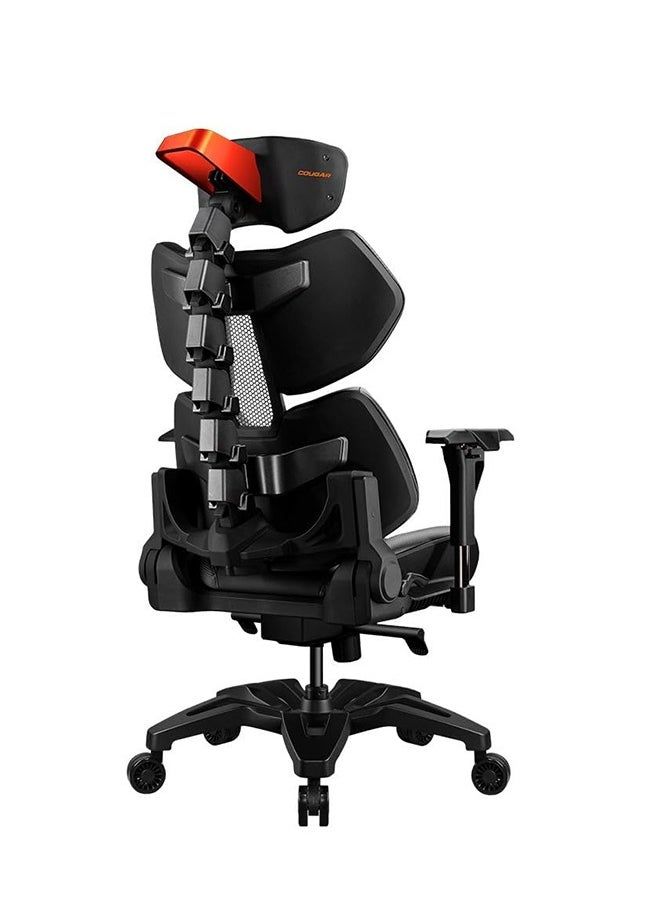 Cougar - Cougar Terminator Gaming Chair, With Unique Mechanical Aesthetics, Flexible PAFRP Backrest, Lumbar Support Design, Hyper-Dura Leatherette, Ventilated Backrest, Black | 3MTERNXB.001 - Image 1