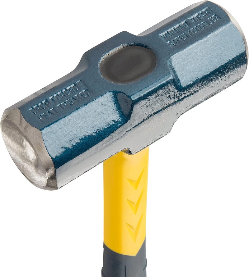 Estwing Sure Strike Engineer's Hammer - 64 oz Sledge with Fiberglass Handle & No-Slip Cushion Grip - MRF64E - Image 3