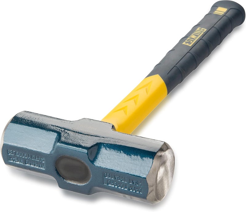 Estwing Sure Strike Engineer's Hammer - 64 oz Sledge with Fiberglass Handle & No-Slip Cushion Grip - MRF64E - Image 2
