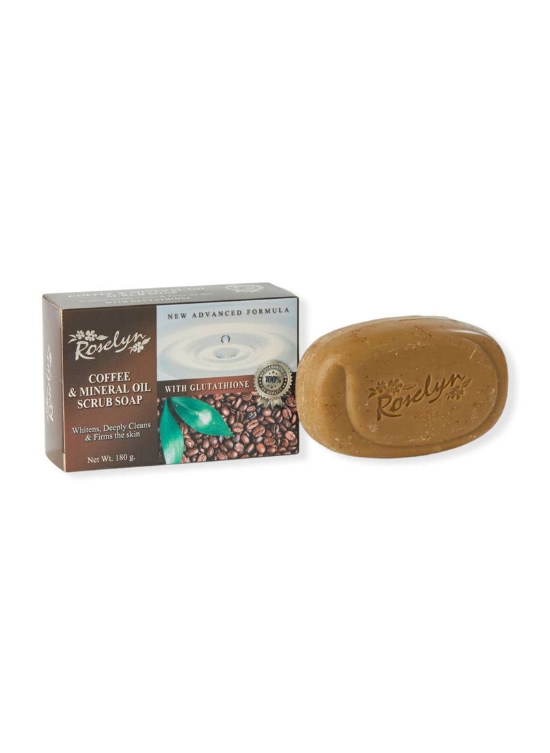 Coffee & Mineral Scrub Soap With Glutathione 180g - pzsku/Z17F1388FB32E1FE6F0CBZ/45/_/1681753717/0297ae7d-1ade-4943-8021-9ba27d491ff4