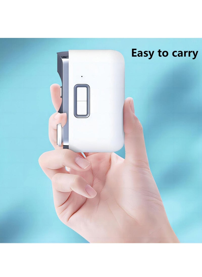 SYOSI - Electric Nail Clipper 2-in-1 Electric Nail Trimmer Nail Clippers for Men Suitable for Infant Children Adults and Elderly Electric Nail Trimmer - Image 1