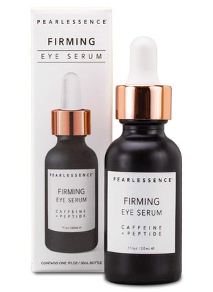 Pearlessence Pearlessence Firming Eye Serum with Caffeine  Peptide  Rejuvenates Puffy Eyes  Reduces Under Eye Bags  Made in USA  Cruelty Free 1oz 