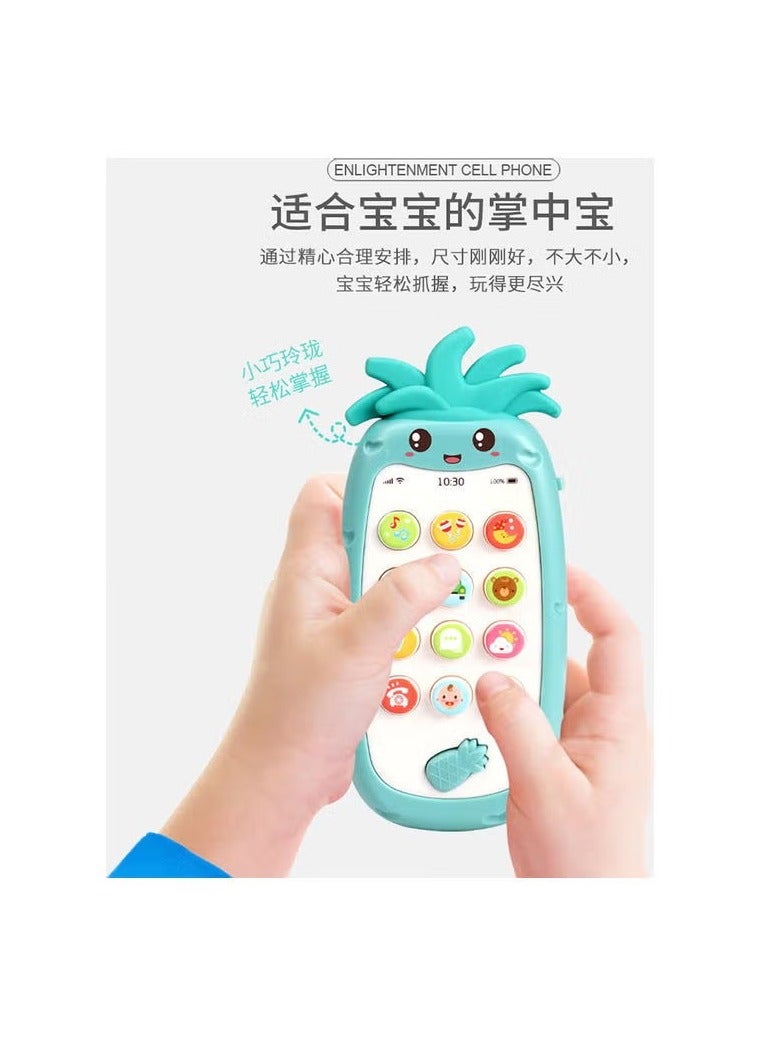 أوريتي لعبة هاتف ذكي موسيقية لتعليم الأطفال – هاتف أميرة محاكي مزود بالأضواء والأصوات لتنمية ذكاء الطفل - Image 2