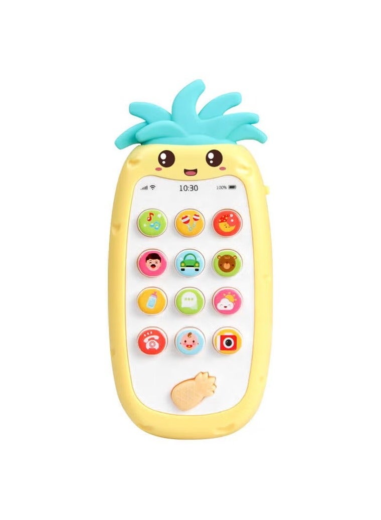 أوريتي لعبة هاتف ذكي موسيقية لتعليم الأطفال – هاتف أميرة محاكي مزود بالأضواء والأصوات لتنمية ذكاء الطفل - Image 3