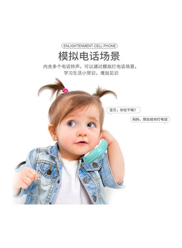 أوريتي لعبة هاتف ذكي موسيقية لتعليم الأطفال – هاتف أميرة محاكي مزود بالأضواء والأصوات لتنمية ذكاء الطفل - Image 4