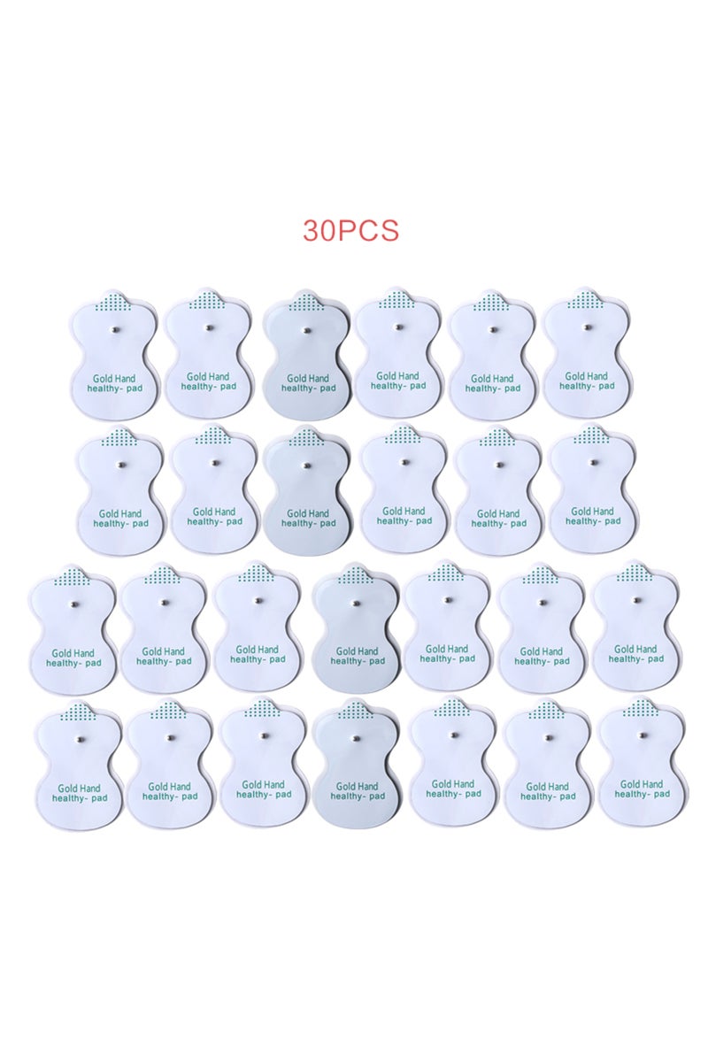 30pcs 10/20pcs Electrode Pads Reusable Massage Patch for Tens Electrodes Digital Machine Massage 3.5