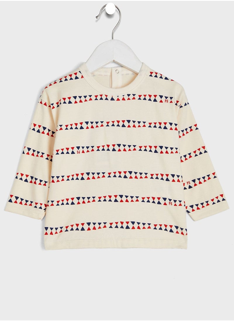 Petit Bateau Infant Stripe T-Shirt  - Image 1
