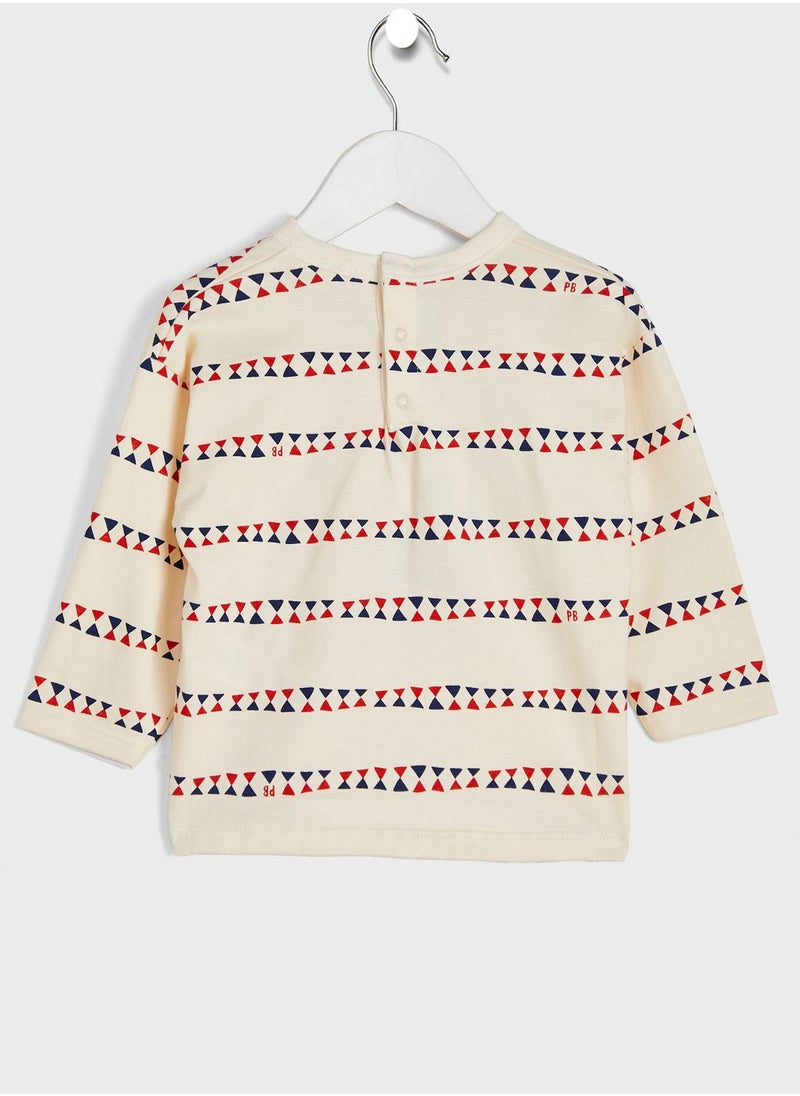 Petit Bateau Infant Stripe T-Shirt  - Image 2