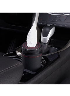 Car Tissue Tube, Cylinder Tissue Box PU Leather Round Tissues Container for Car Cup Holder, Up to 30 Count Tissue - pzsku/Z17F1678E394F0BFD867DZ/45/_/1704874913/0eb13468-d598-4704-9fba-43df2c260cde