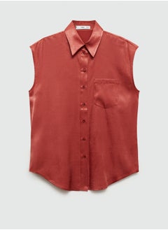 MANGO Fine-Knit Ribbed Cotton Polo Shirt  - Image 5