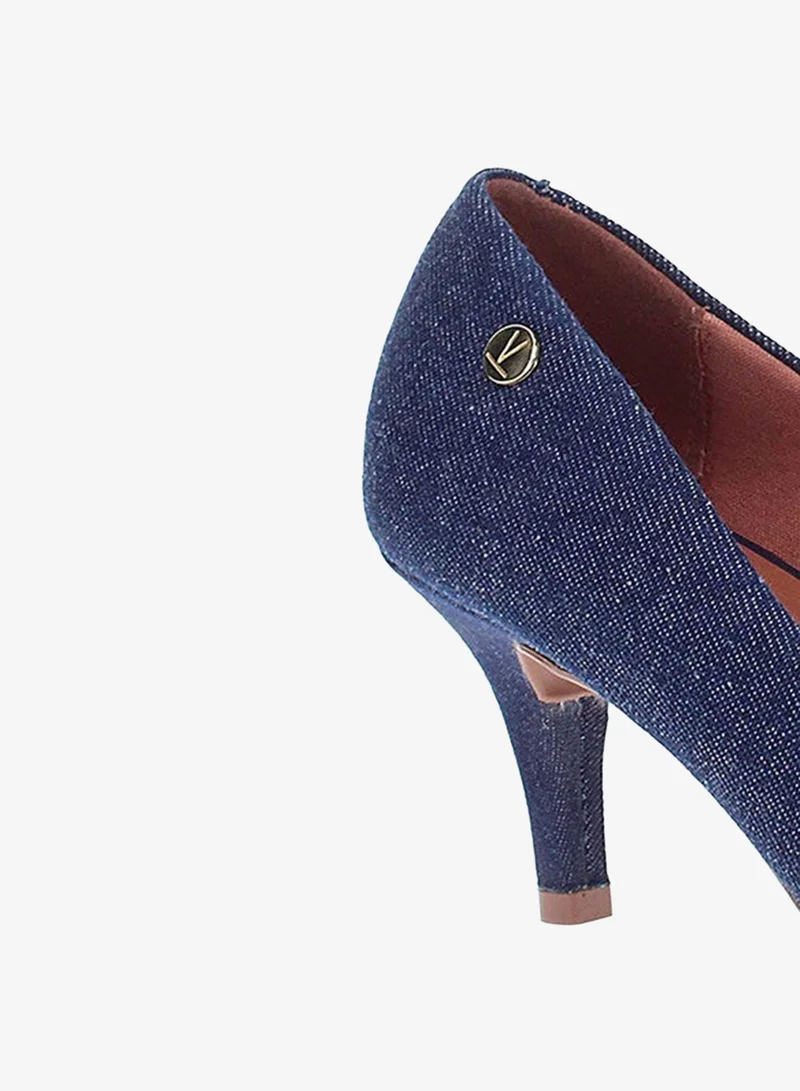 VIZZANO Blue Mid Heels Shoes for Women – Classic Mid Heel Pumps for Girls & Ladies Office Wear for Women | Best Price UAE