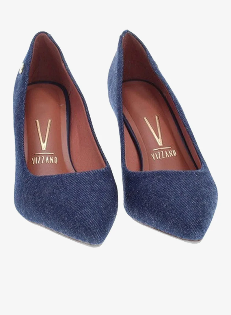 VIZZANO Blue Mid Heels Shoes for Women – Classic Mid Heel Pumps for Girls & Ladies Office Wear for Women | Best Price UAE