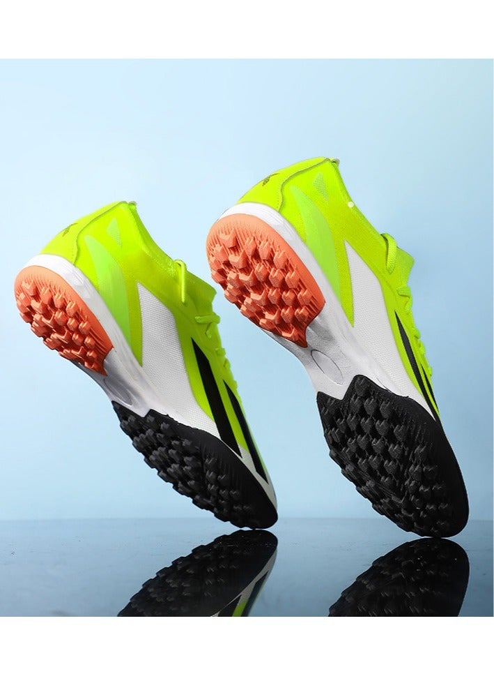 SKT Shiketro Men's And Women's Football Shoes, Professional Long-Spike And Broken-Spike Outdoor Sports Shoes For Teenagers, Suitable For All Seasons, Lace-up High-Quality Non-Slip Lawn Training Sports Shoes  - Image 5