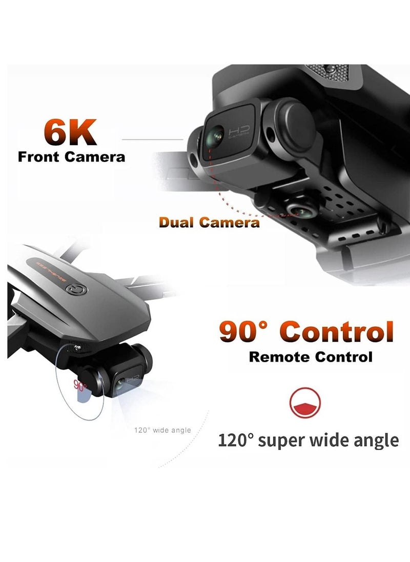SJRC - RG101 GPS Drone with 4K Camera  , 2-Axis Gimbal Anti-Shake HD Camera FPV Live Video, Brushless Motor RC Quadcopter, Auto Return - Image 1