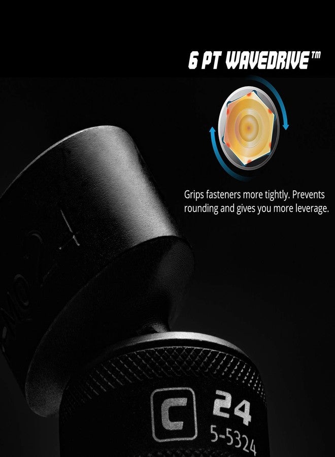 Capri Tools مقبس تأثير عالمي من كابري تولز، مقاس 18 مم، محرك 1/2 بوصة، 6 نقاط، متري - Image 4