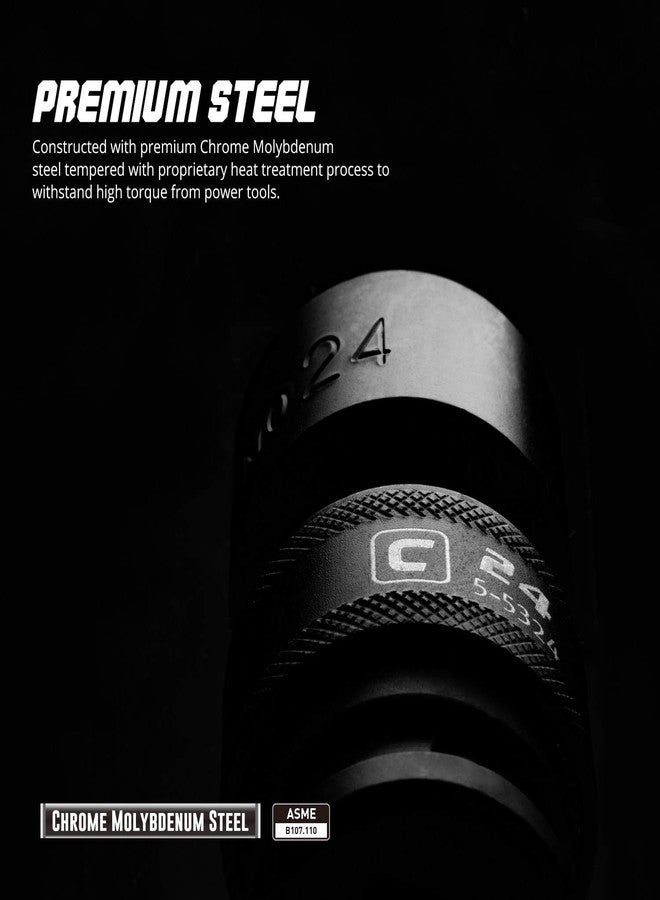 Capri Tools مقبس تأثير عالمي من كابري تولز، مقاس 18 مم، محرك 1/2 بوصة، 6 نقاط، متري - Image 3