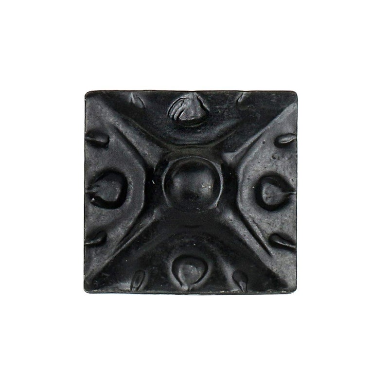 decotacksÂ® Square Art Upholstery Nails/Tacks 5/8" x 5/8" (17MMx17MM) - 25 Pcs [MATT Black] DX8017MBL - Image 2