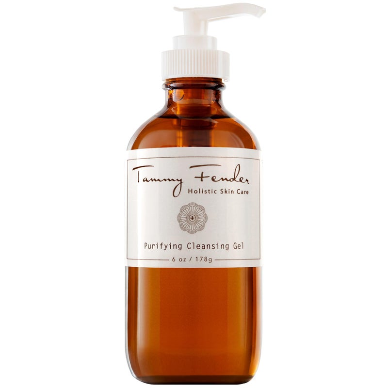 TAMMY FENDER  Purifying Cleansing Gel  Natural Organic Cruelty Free NonToxic Skincare  Makeup Remover to Smooth Soften  Clarify  For Oily or Overactive Skin 6 fl oz  178 g