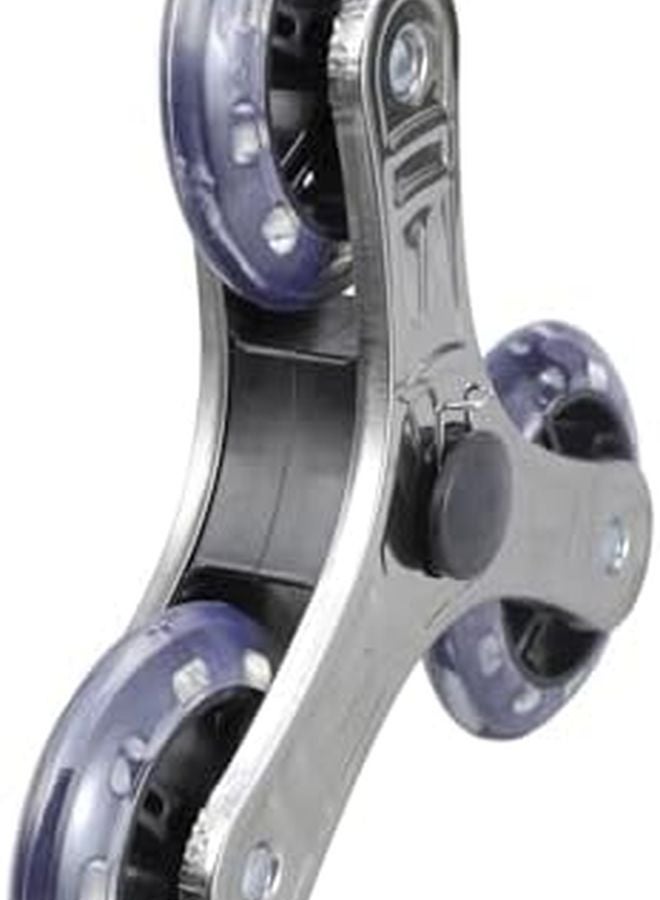 2Pcs Foldable Stair Climbing Wheels Triangular Design For Shopping Cart Quiet Rolling - Image 5