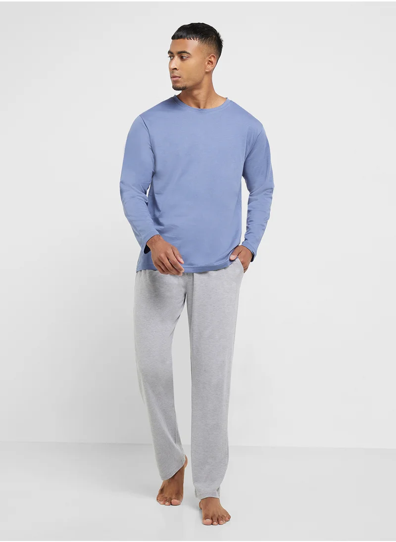 Seventy Five Nightwear T-Shirt & Pants Set