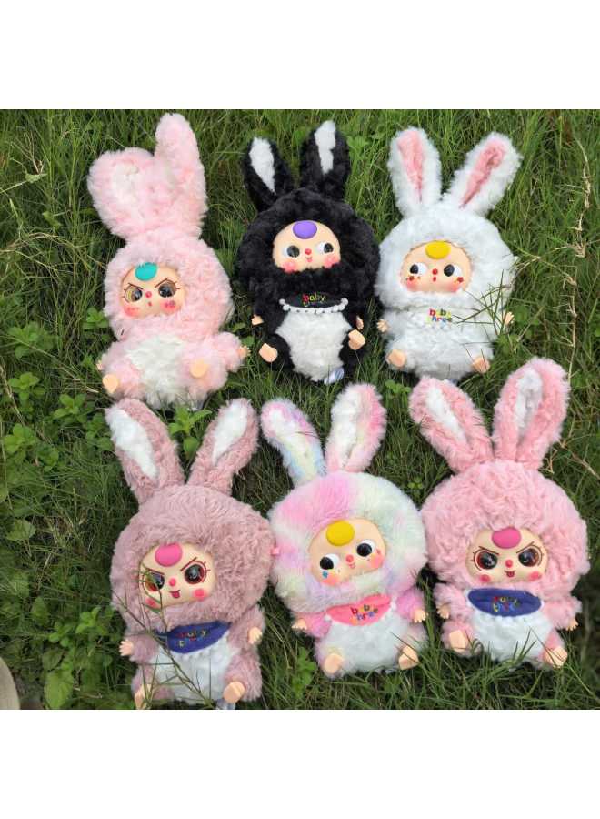 Baby Three Lily Rabbit Town Series Plush Baby Blind Box Trendy Ornaments Doll Pendant-Color:Mixed 6 Color Boxes-Height:22cm - Image 1