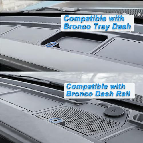 ZKJAYOE Phone Mount Holder for Ford Bronco 2021 2022 2023 2024 2025 2026 2/4 Door,Magnetic Wireless Charging,Magsafe Charger for Ford Bronco, for Ford Bronco Accessory with 5-Foot Cable (Not for Bronco Sport) - Image 4