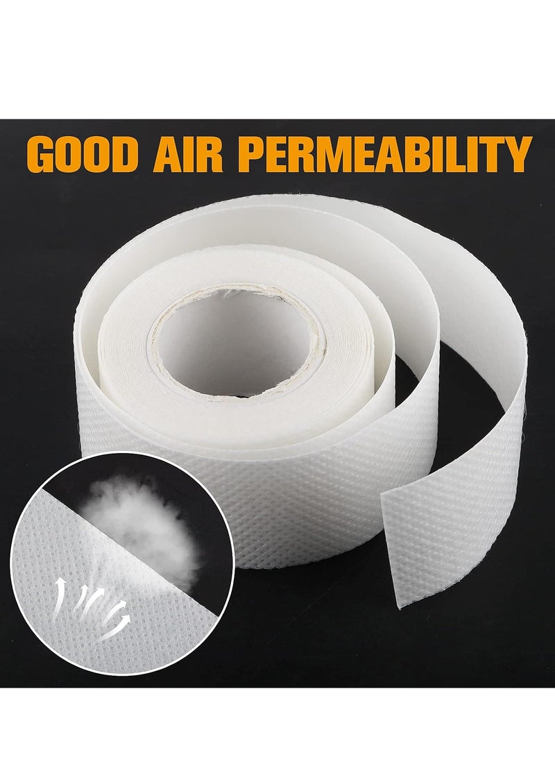 Generic Altheqa 2 Roll Disposable Collar Protector Sweat Pads Self-Adhesive Shirt Collar Protector Invisible Sweat Pads Hat Neck Liner Pads Hat Sweat Liner Against Sweat Stains For Women And Men  - Image 2
