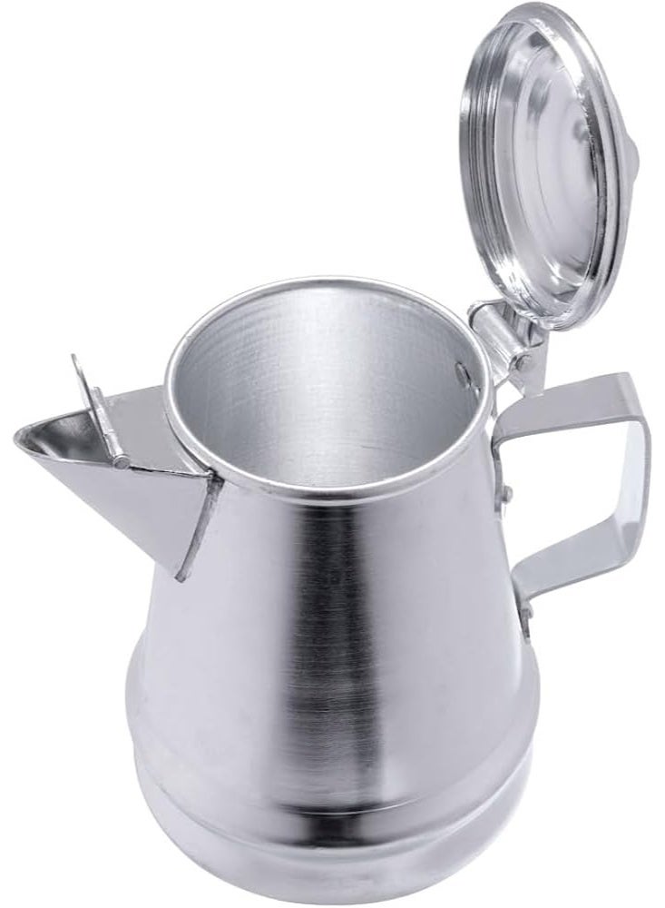 Silver coffee pot/milk pot, size 13