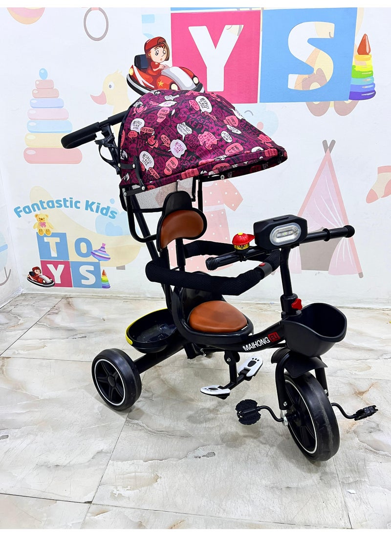 Generic 2-in-1 Baby Trike & Stroller: Fun and Safety for Your Little One  - Image 4