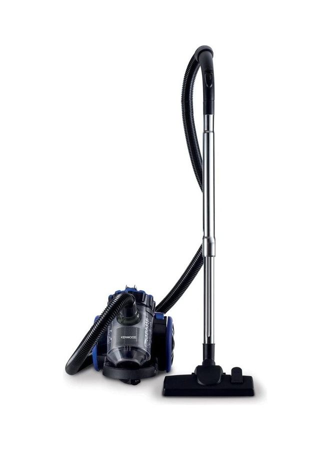 KENWOOD Multi-cyclonic suction Ultra-compact design Metal telescopic tube 1800w Bagless Vacuum Cleaner Carpet/floor brush 1800 W VBP50.000BB Black & Blue - Image 2
