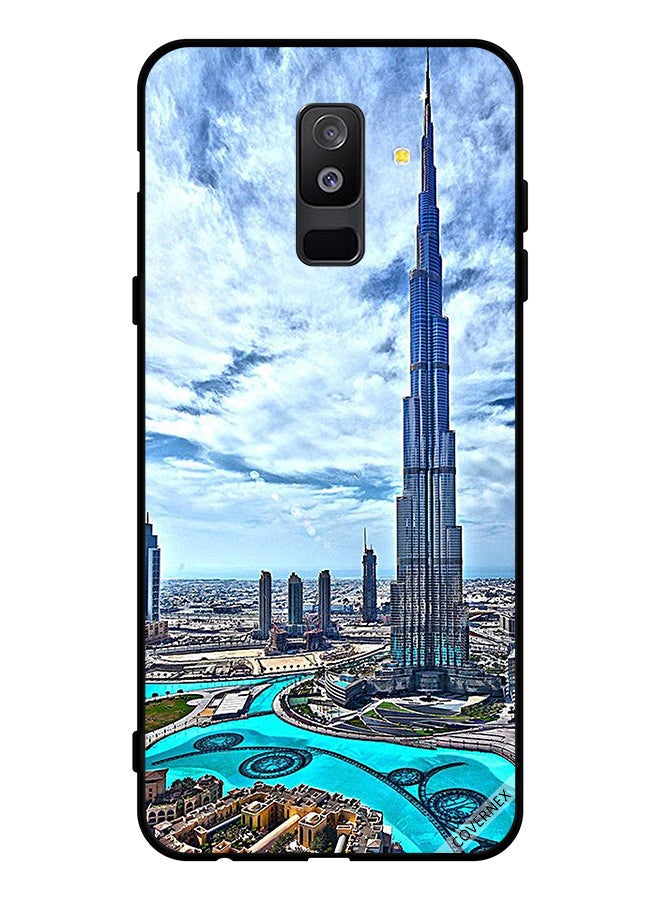 Covernex Protective Case Cover For Samsung Galaxy A6 Plus (2018) Burj Khalif Touching Clouds - Image 1