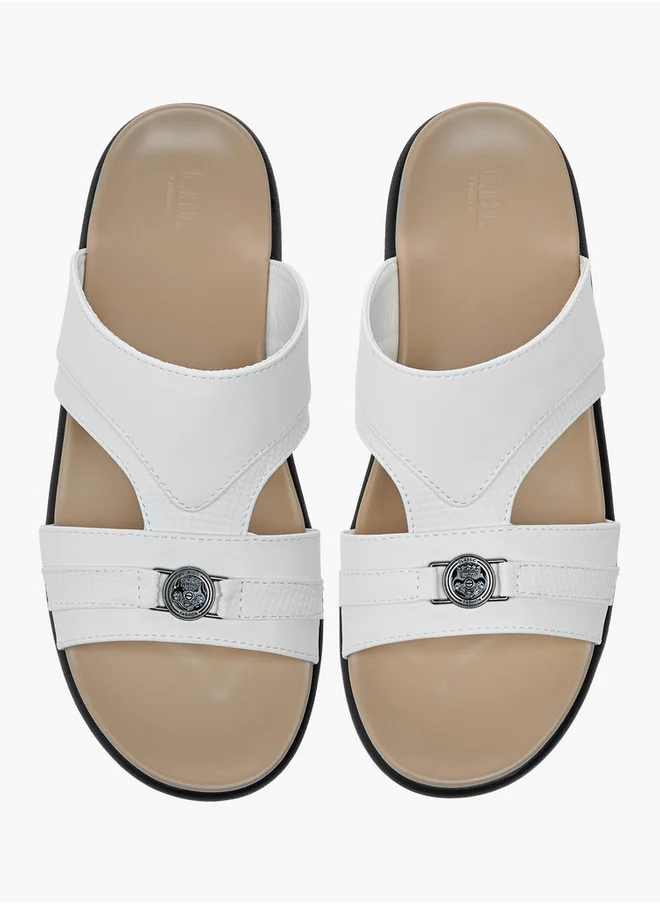 LBL by Shoexpress Textured Arabic Slip-On Sandals