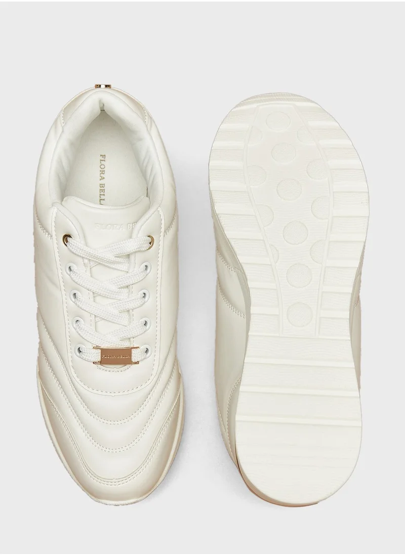 شو اكسبرس Lace Up Low Top Sneakers