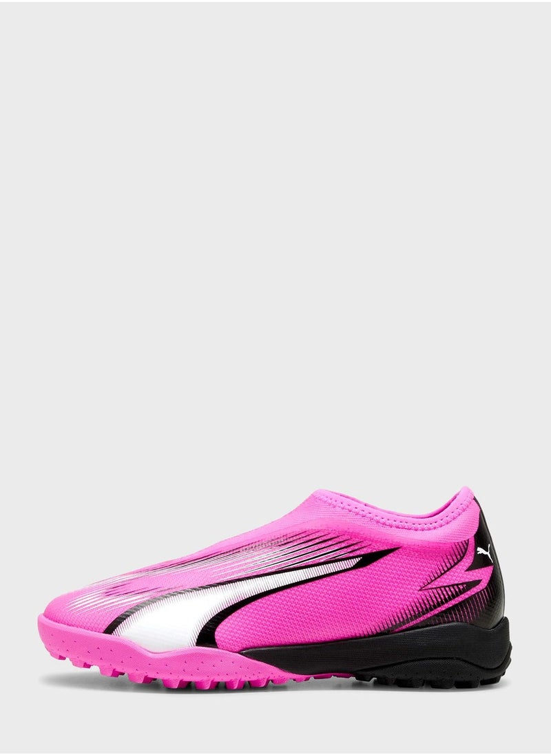 PUMA - Kids Ultra Match Laceless TT Mid-Cut Football Boots - Image 1