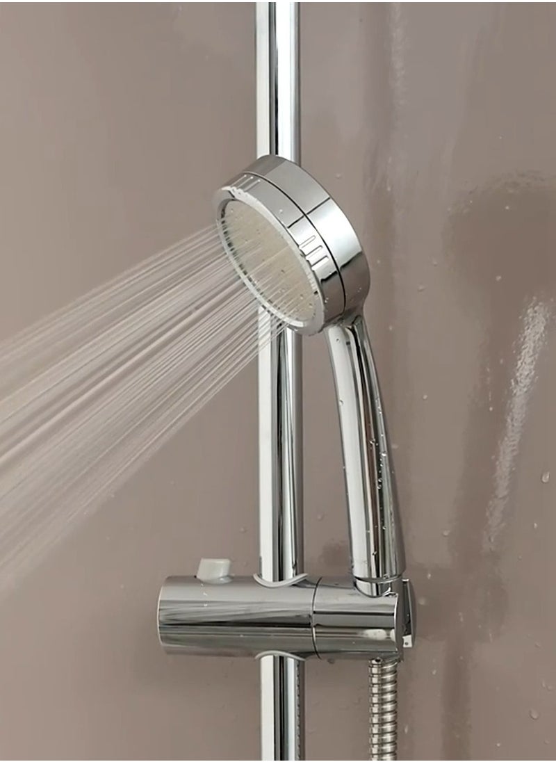 Jomoo - Filtered Shower Head with Shower Filter For Chlorine Removal and Hair Skincare Protection, High Pressure Water Saving Showers, Chrome Plated Showerhead - Image 1