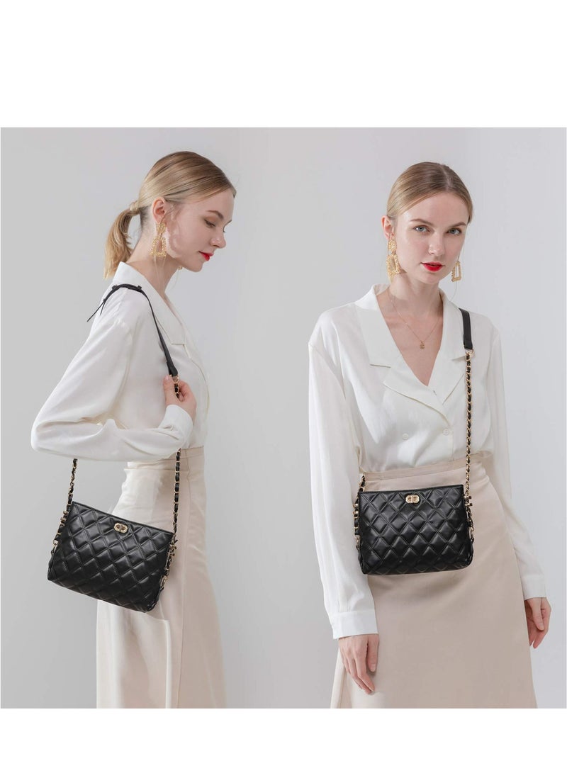 Fashion Crossbody Bags, PU Leather Shoulder Bag, Lightweight Handbags Shoulder Bag, Suitable for Women Girls
