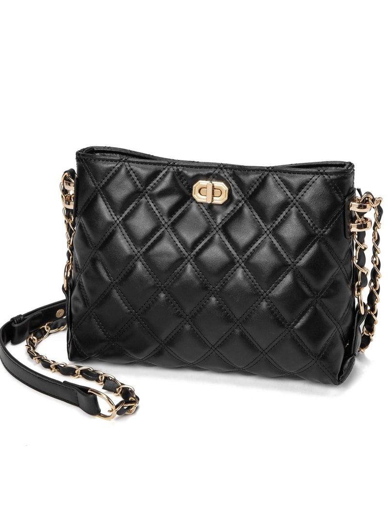 Fashion Crossbody Bags, PU Leather Shoulder Bag, Lightweight Handbags Shoulder Bag, Suitable for Women Girls
