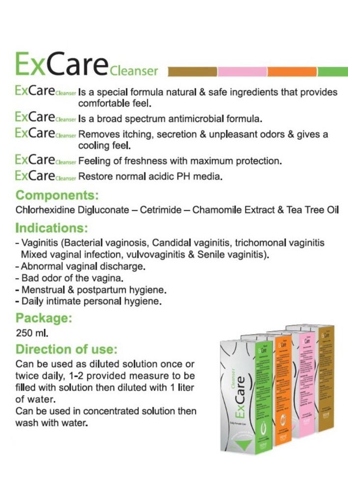MARVEL Excare Cleanser Intimate Feminine Wash Foaming Solution, Vanilla & Cinnamon Scent, 250ml, 2 Packs, Sale 20%  - Image 2