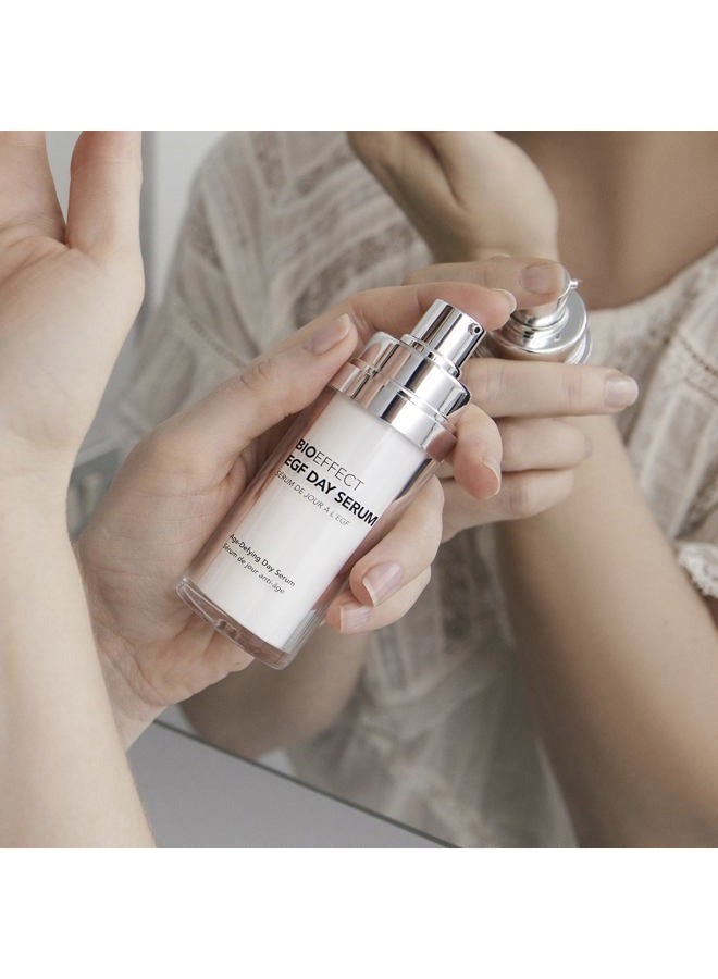 BIOEFFECT EGF Day Serum with Hyaluronic Acid and Natural Barley Growth Factor, Oil-Free Wrinkle Serum for Face, Boosts Hydration, Firming, Refines Pores, Smooths Skin Texture for All Skin Types - Image 4