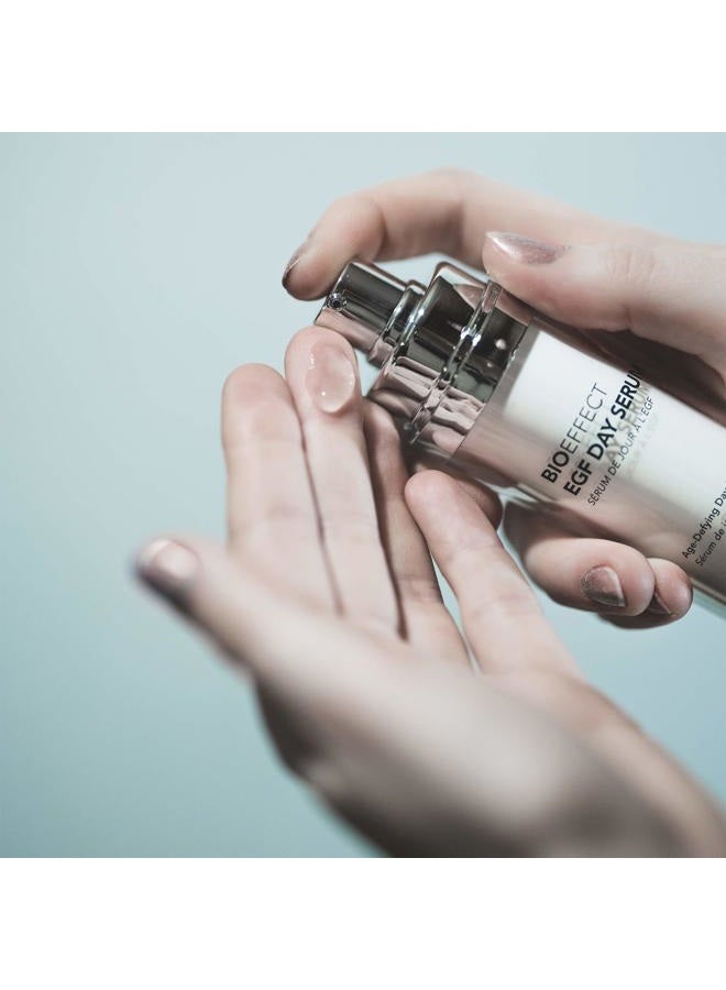 BIOEFFECT EGF Day Serum with Hyaluronic Acid and Natural Barley Growth Factor, Oil-Free Wrinkle Serum for Face, Boosts Hydration, Firming, Refines Pores, Smooths Skin Texture for All Skin Types - Image 3