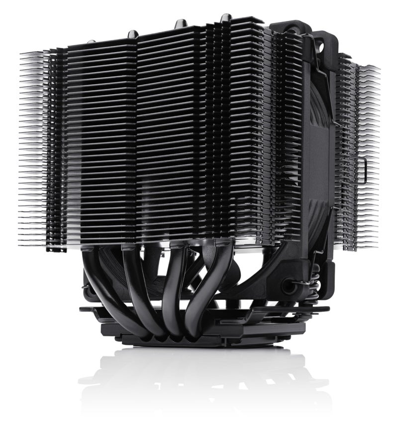 NOCTUA Noctua NH-D9L chromax.black, Premium CPU Cooler with NF-A9 92mm Fan (Black)  - Image 1