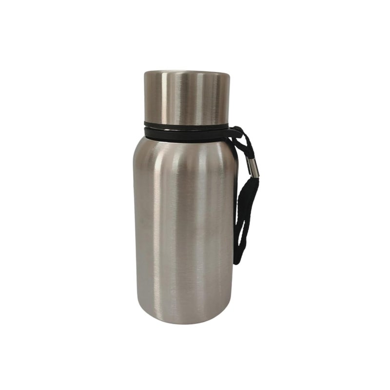 TUMMY Stainless Steel Water Bottle for Kid | Leak Proof Single Wall Metal Drinking Bottle Rust Resistant | Reusable Water Flask for Office School Gym Travel | BPA Free Secure Cap (500ml) - Image 1