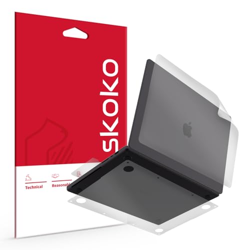 skoko Easy Install Version Skin Protector Matte Transparent Film Compatible with MacBook Pro 14 inch M5 M4 M3 M2 M1 2025-2021, Similar to TPU Screen Protector,Body Sticker Protective Film Cases - Image 1