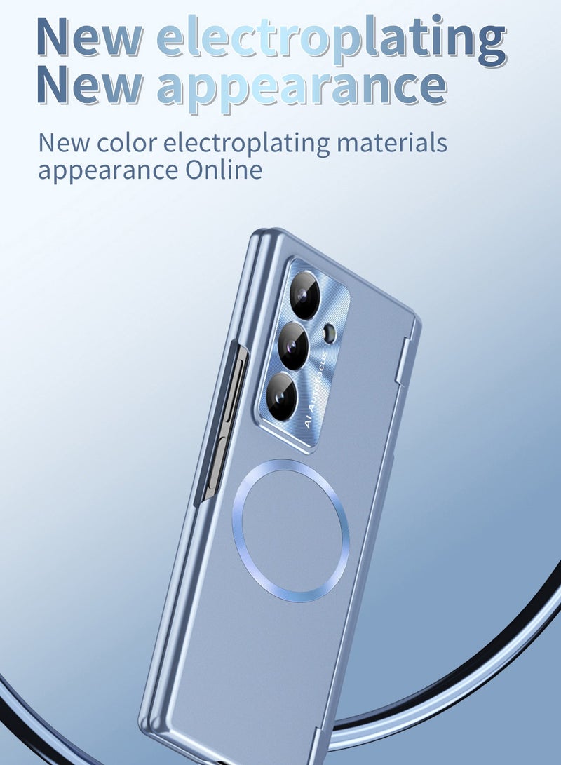 general Magnetic Compatible with Samsung Galaxy Z Fold 7 Case with Screen Protector, Built-in Hinge Protection,Full-Body Shockproof Phone Case for Z Fold 7 with S Pen Slot Supports Wireless Charging - Image 2