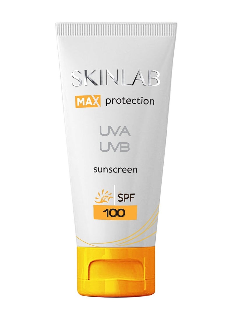 SKINLAB - SKINLAB SPF 100 SUNSCREEN UVA/UVB TRANSPARENT -50ML - Image 1