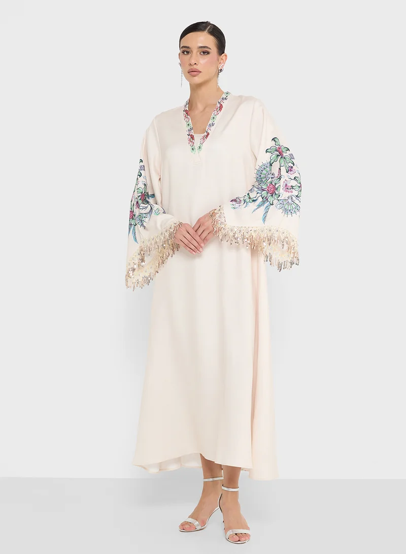 خزانة Embroidered Jalabiya